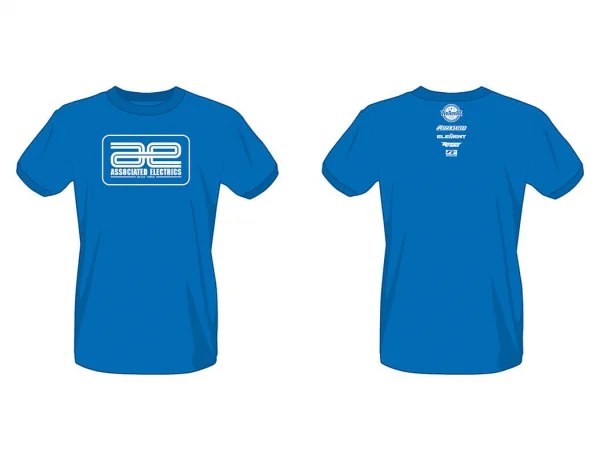 Team Associated Heritage T-Shirt Blue (S)