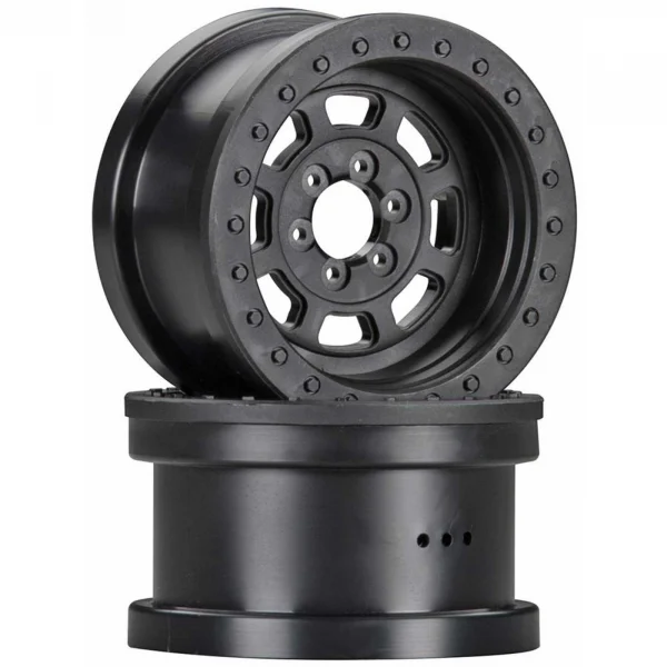Axial 2.2 Trail Ready HD Series Beadlock w/Slim Ring - IFD Wheels -Black(2)