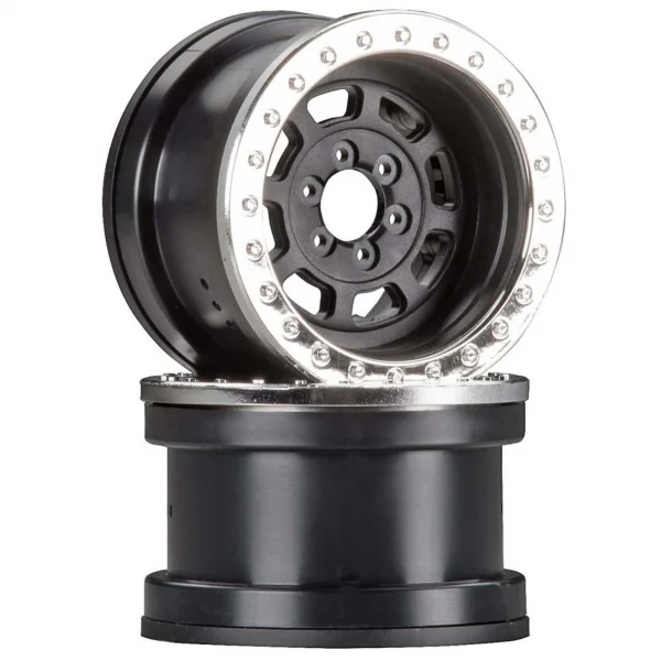Axial 2.2 Trail Ready HD Series Beadlock w/Slim Ring - IFD Wheels -Chrome/Black(2)