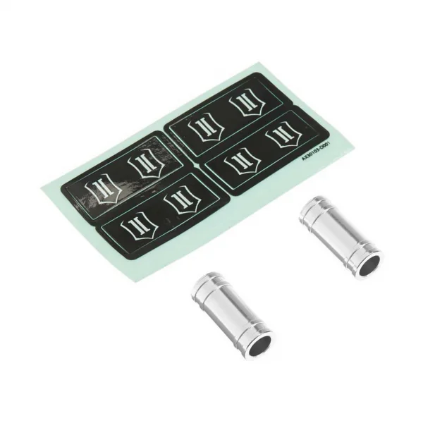 Axial Icon Clear Anodized Aluminium Shock Reservoir (2)