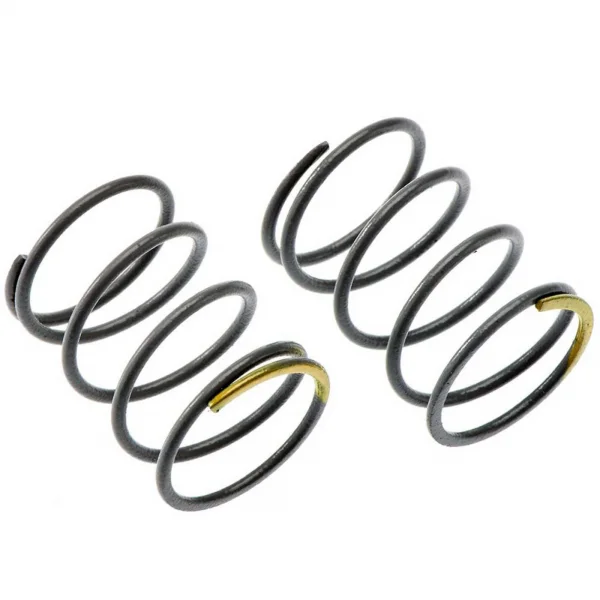 Axial Spring 12.5x20mm 6.53 lbs/in - Firm (Yellow) - (2p