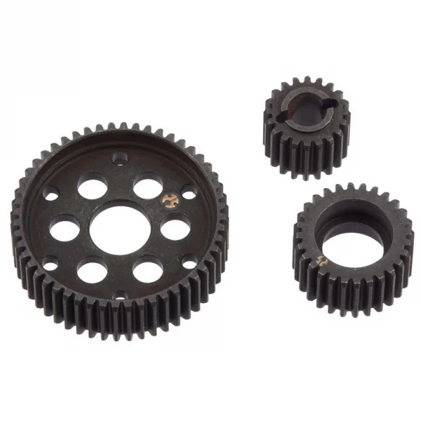 Axial AX10 Locked Transmission - Complete Metal Gear Set - Steel (3pcs)