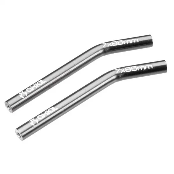 Axial Hi-Clearance Threaded Aluminium Link 7x85mm - Grey (2)