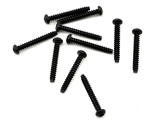 Axial M2.6x18mm Hex Socket Tapping Button Head (Black) (10) — image 1 of 2