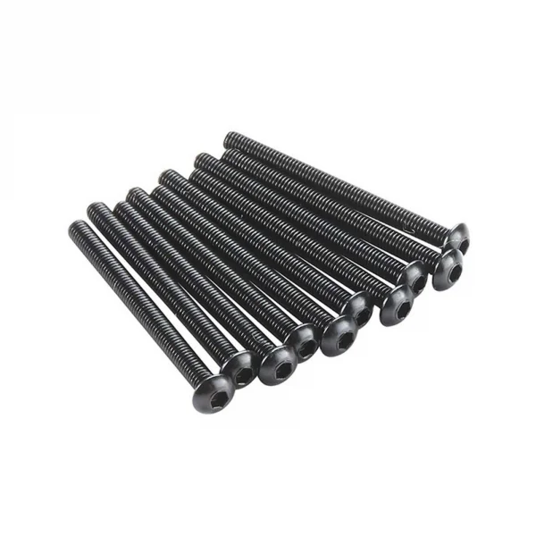 Axial M3x35mm Hex Socket Button Head (Black) (10)