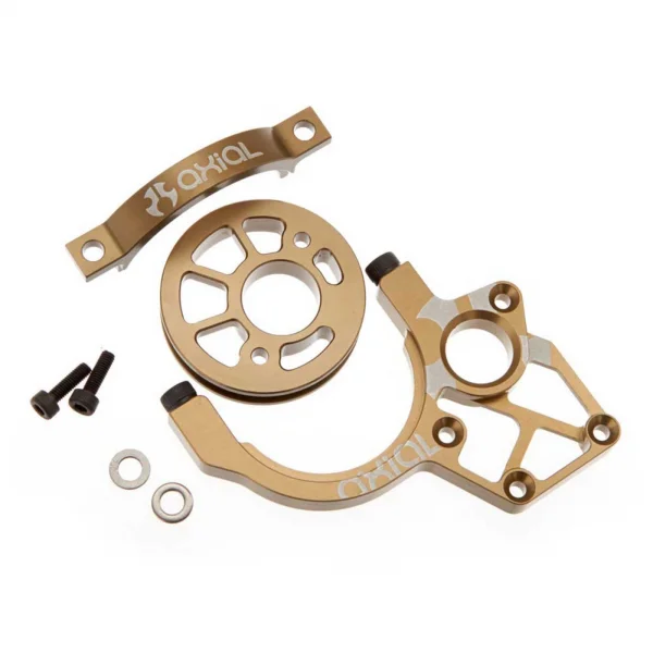 Axial Machined Adjustable Motor Mount (Hard Anodized)