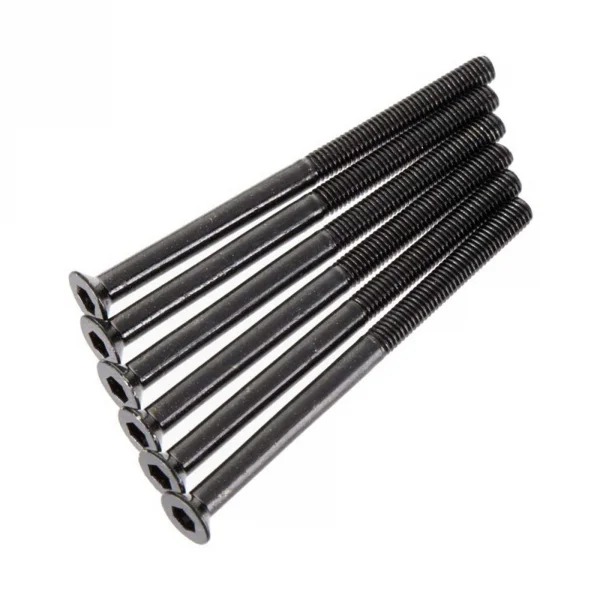Axial M3x45mm Hex Socket Flat Head (Black) (6pcs)