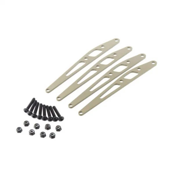 Axial Lower Link Plate Set (Aluminium) (4)