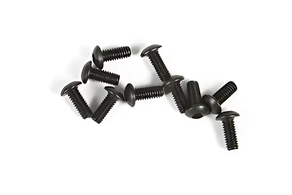 Axial M2.6x6mm Hex Socket Button Head (Black) (10) — image 1 of 2