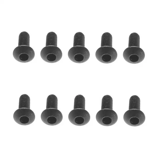 Axial M2.6x6mm Hex Socket Button Head (Black) (10)