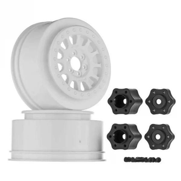 Axial 2.2 3.0 Method 105 Wheels 41mm (White) (2)