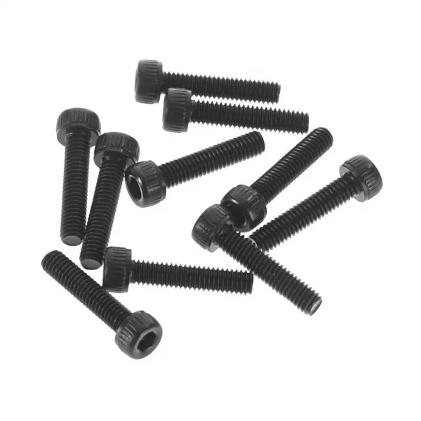 Axial M2.6x12mm Cap Head (Black) (10)