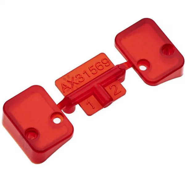 Axial Tail Light Lens (Red)