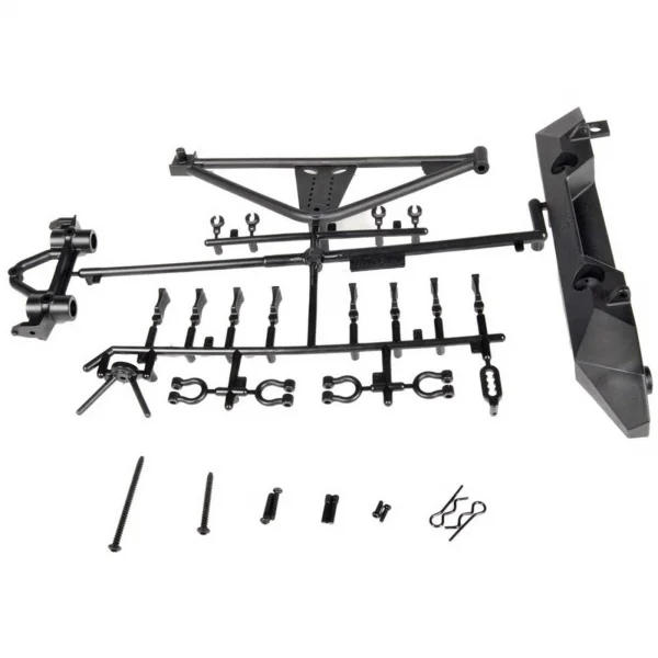 Axial SCX10 Poison Spyder JK RockBrawler Rear Bumper and Tire Carrier