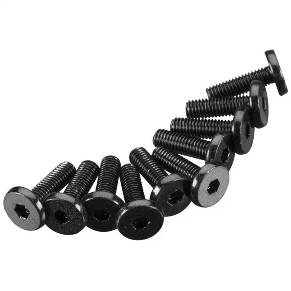 Axial M3x10mm Oversized Flat Hex Socket (Black) (10)