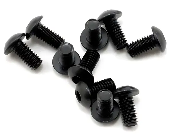 Axial M3x6mm Hex Socket Button Head (Black) (10) — image 1 of 3