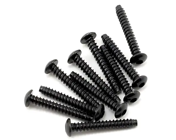 Axial M3x20mm Hex Socket Tapping Button Head (Black) (10) — image 1 of 3