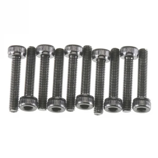 Axial M3x16mm Cap Head (Black) (6pcs)