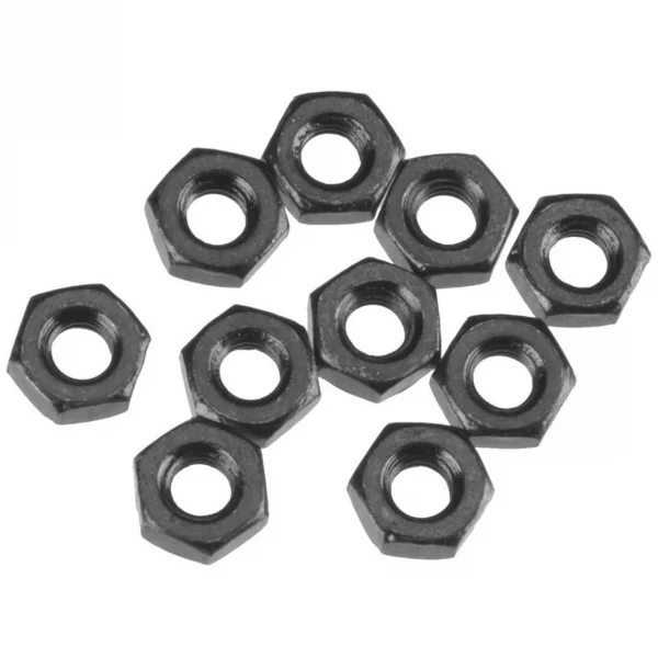 Axial M3 Thin Hex Nut (Black) (10)