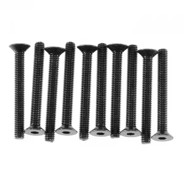 Axial M3x25mm Hex Socket Flat Head (Black) (10)