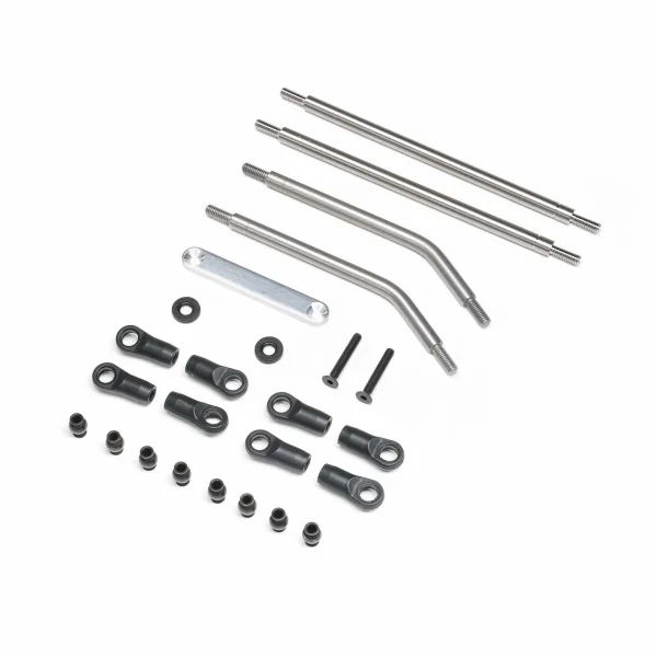 Front Upper/Lower Links Set - Titanium: AXP8