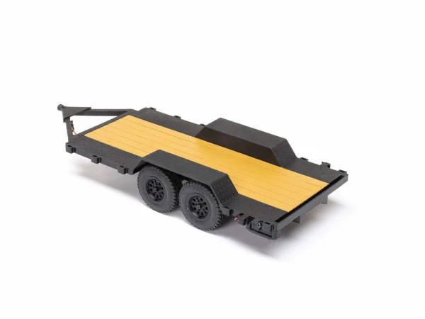 Axial SCX24 1:24 Flat Bed Vehicle Trailer with LED Taillights