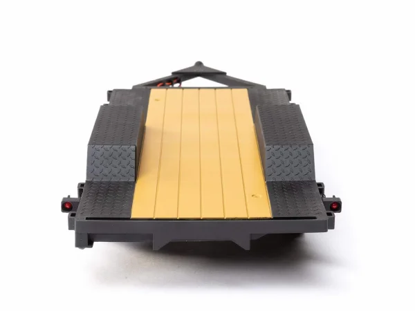 Axial SCX24 1:24 Flat Bed Vehicle Trailer with LED Taillights