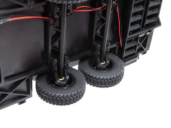 Axial SCX24 1:24 Flat Bed Vehicle Trailer with LED Taillights