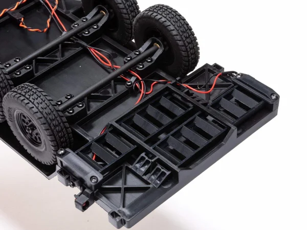 Axial SCX24 1:24 Flat Bed Vehicle Trailer with LED Taillights