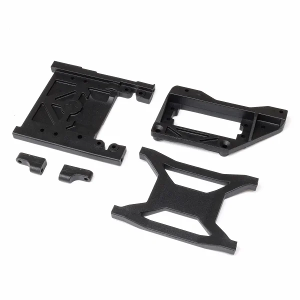 Servo And Winch Mount - Chassis Brace: 1:10 SCX10 PRO Comp Scal