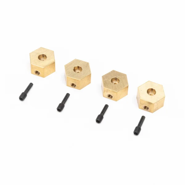 Hex Hubs - Brass (7g): UTB18 (4)