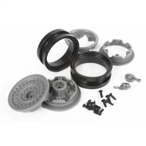 1.9 MW19 Beadlock Wheels - Gray (2) ** CLEARANCE **