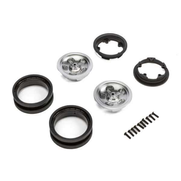 1.9 Retro Slot Beadlock Wheels - Satin (2)