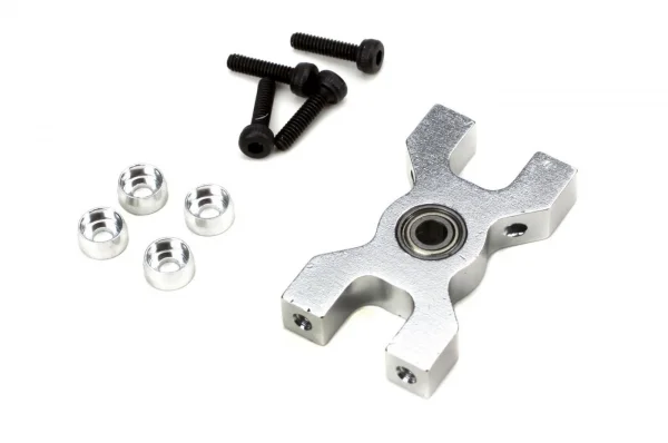 Blade 400/450D Aluminium Tail Drive Shaft Lower Bearing Block
