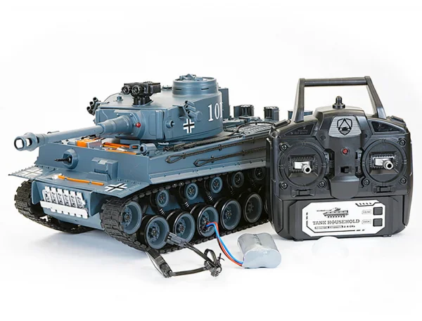 Brother RC Tank 1:18 German Tiger 1 Grey