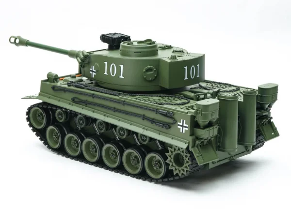 Brother Tank RC Tank 1:18 German Tiger 1 Green
