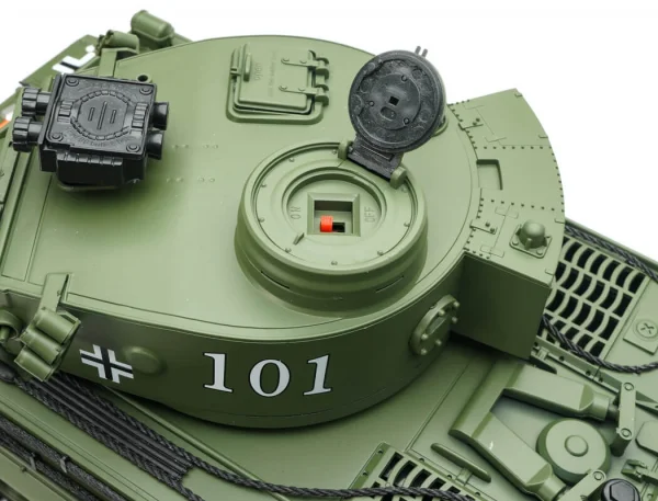 Brother Tank RC Tank 1:18 German Tiger 1 Green