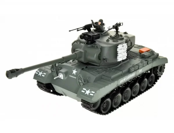 Brother RC Tank 1:18 Usa M26 Pershing Snow Leopard Green
