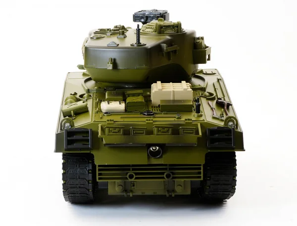 Brother RC Tank 1:18 Usa M4A3 Sherman Green — image 6 of 15