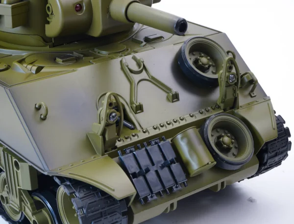 Brother RC Tank 1:18 Usa M4A3 Sherman Green — image 2 of 15