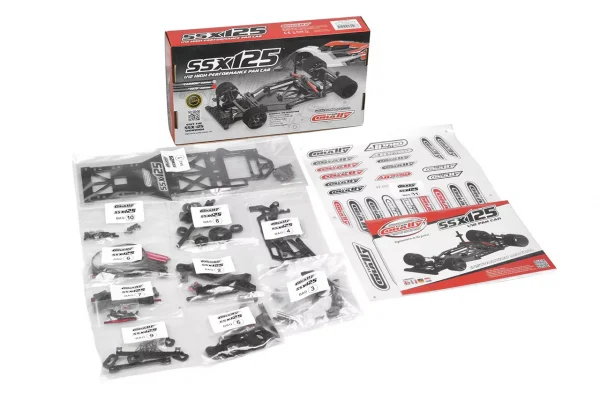 Corally Ssx-125 7075 Aluminium Chassis Kit