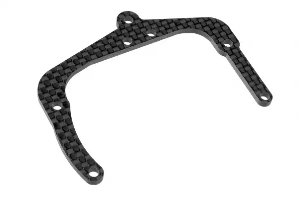 Corally Rear Pod Upper Plate Ssx-10 - Graphite 2.5mm — image 1 of 2