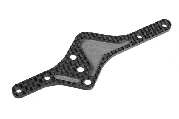 Corally Body Mount Plat E Fsx-10 - Graphite 2.5mm - 1