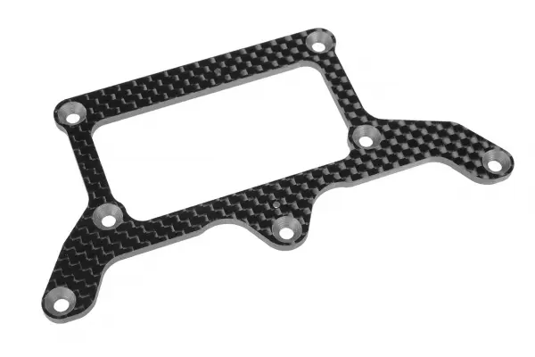 Corally Rear Pod Lower Plate Fsx-10 - Graphite 2.5mm — image 1 of 2