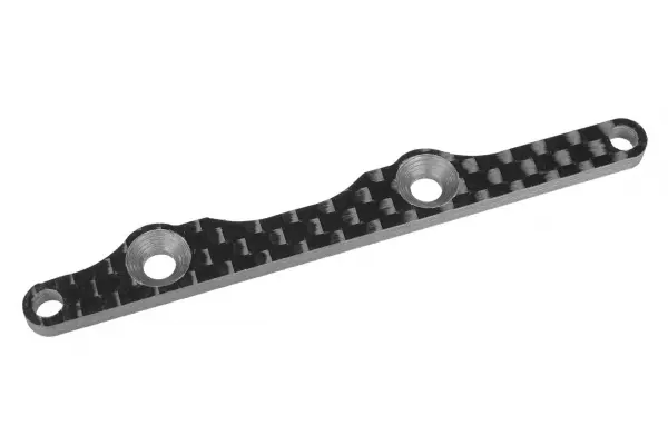 Corally Rear Wing Bulkh Ead Plate Fsx-10 - Graphite 2.