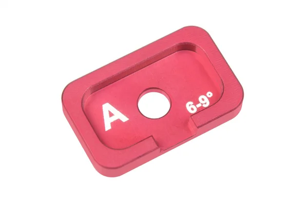 Corally Aluminium. Caster Adjustment Plate Fsx10 - A - 6