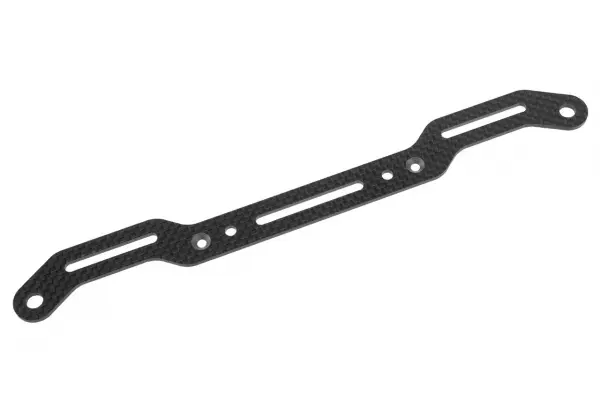 Corally Body Mount Plat E Rear Ssx-8X 3K Carbon 1 PC