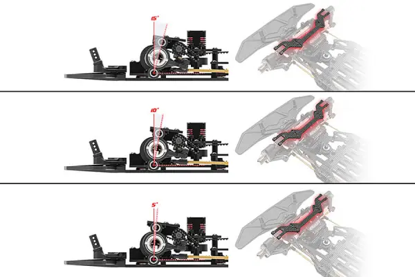 Corally SSX823 Chassis Kit Only &mdash; image 10 of 12