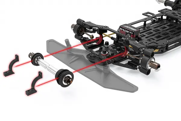 Corally SSX823 Chassis Kit Only &mdash; image 4 of 12