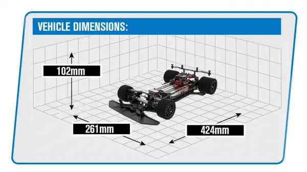 Corally SSX823 Chassis Kit Only — image 12 of 12